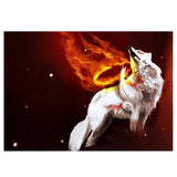 Maxbell 1set Crystal/Rhinestone/Diamond Painting Picture with Kit Spitfire Wolf
