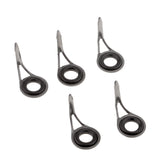 Max 5pcs Spinning Fishing Rod Guides Eye Ring Rod Repair Kit DIY Diameter 4.8mm