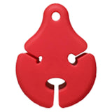 Maxbell Fishing Pole Binding Clip Comfortable Outdoor Fishing Fishing Rod Fixed Ball Red