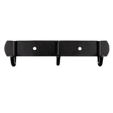 Max Stainless Steel Hooks Wall Mounted Coat Rack Organizer Hook Rail 3 Hooks