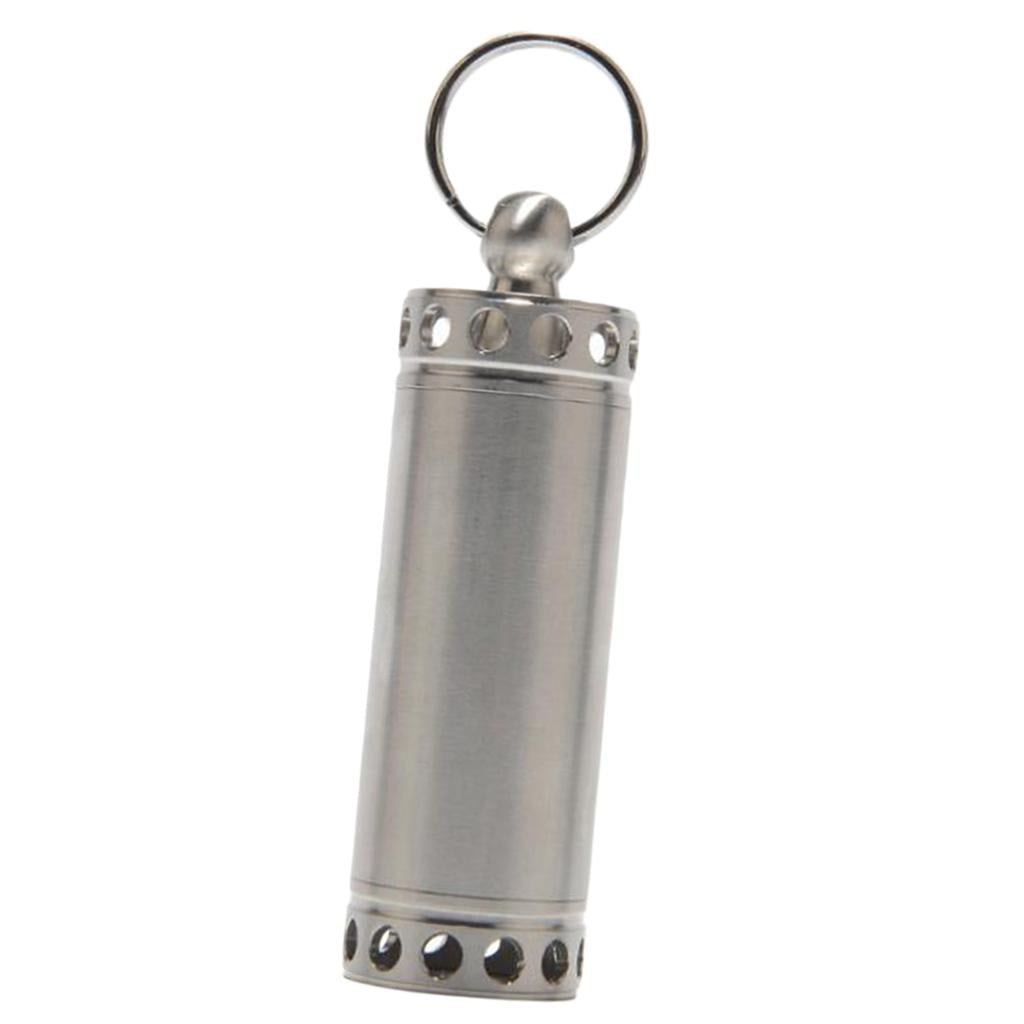 Max Outdoor Survival Cases Stainless Steel Waterproof Capsule Sealed Bottle L