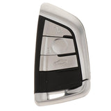 Maxbell Key Fob Remote Cover Protector Shell Case Cover for BMW X5 X6 Silver