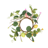 Maxbell Easter Candle Rings Wreath Candleholder Decorations for Party Festival 18cm