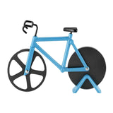 Maxbell Bicycle Pizza Cutter Knives Easy Clean Bake Accs Home Decor Friends Gifts Blue