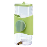 Maxbell Bird Drinker Drinking Device Parrot Waterer for Medium Birds Parakeet Rabbit Green