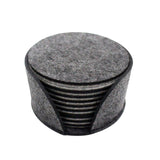 Maxbell Modern Decorative Felt Drink Coasters Set Gifts for Living Room Kitchen