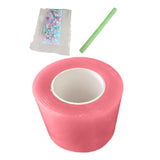 Maxbell Nano Mounting Tape Household Mounting Tape for Educational Toy Handmade Ball 1mmx4.5cmx3m pink