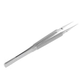 Maxbell Micro Precision Fine Tweezer Pointed Straight Clamp 16cm Straight-toothless