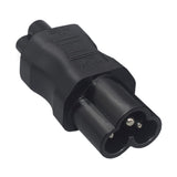 Maxbell C6 to C5 Cloverleaf Shape Male to Female Adapter for Bedroom Living Room