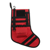 Max Christmas Stocking Xmas Tree Hanging Sock Storage Bag Pouch Red