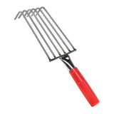 Maxbell Seafood Digging Rake Gardening Tool Gardening Hoe for Backyard Lawn Planting 33cm 6T