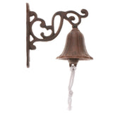 Max Maxb Vintage Rustic Metal Cast Iron Hanging Wall Mounted Welcome Home Doorbell B