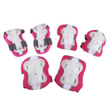 Max Protective Gear Set Skateboarding Wrist Knee Elbow Pads Guards  M Pink