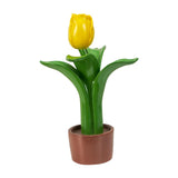 Maxbell Minimalist Tabletop Goblets Glass Holder Hanger for Kitchen Tabletop Wedding yellow