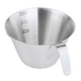 Maxbell Espresso Measuring Cup with Scale Espresso Pouring Cup for Kitchen Tools Tea 100ml with Mouth