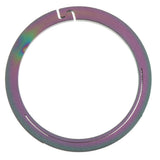 Maxbell Titanium Ring Buckle Round Snap Hook Keychain Carabiner Clip 32mm Colorful