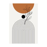 Maxbell Canvas Prints Wall Picture Accessories Geometric for Kitchen Home Decor A (No Frame)