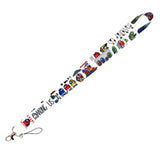 Maxbell Neck Strap Lanyards for Card Badge Holder Keychain Cell Phones Style 4