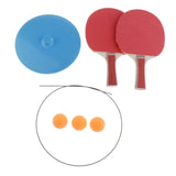 Maxbell Table Tennis Trainer Single Play Ping Pong Robot  Blue Wood