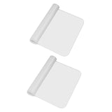 Maxbell 2 Pieces Keyboard Protector Cover Skin Durable Soft Washable Silicone Laptop 12inch-14inch Clear