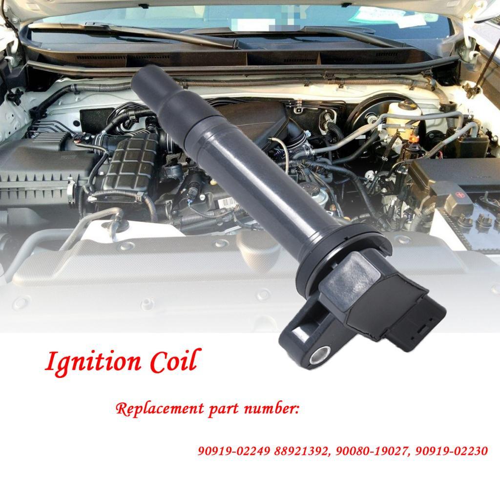 Max New Black Ignition Coil Replacement 90919-02249 for Toyota 4Runner 2003-2009