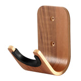 Maxbell Wood Wall Mounted Hanger Hook Display Rack Hanging Shelf Easy to Install for Guitar
