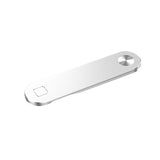Maxbell Laptop Phone Holder Magnetic Phone Mount Foldable Portable Laptop Stand Silver