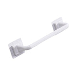 Maxbell Stable Over Cabinet Towel Bar Strong Carrying Capacity for Bathroom Wall short white