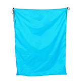 Max Large Capacity Bag Waterproof Drawstring Storage Pouch Sack Blue 110x140cm