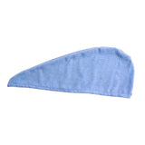 Maxbell Absorbent Twist Turban Hair Drying Towel Long Hair Wrap Sky Blue
