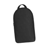 Maxbell Camping Utensils Storage Bag Elastic Straps for Cutlery Set Travel No Pattern Black