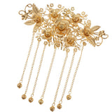 Maxbell Chinese Cheongsam Dress Bridal Wedding Crown Hair Head Accessory 15x7cm
