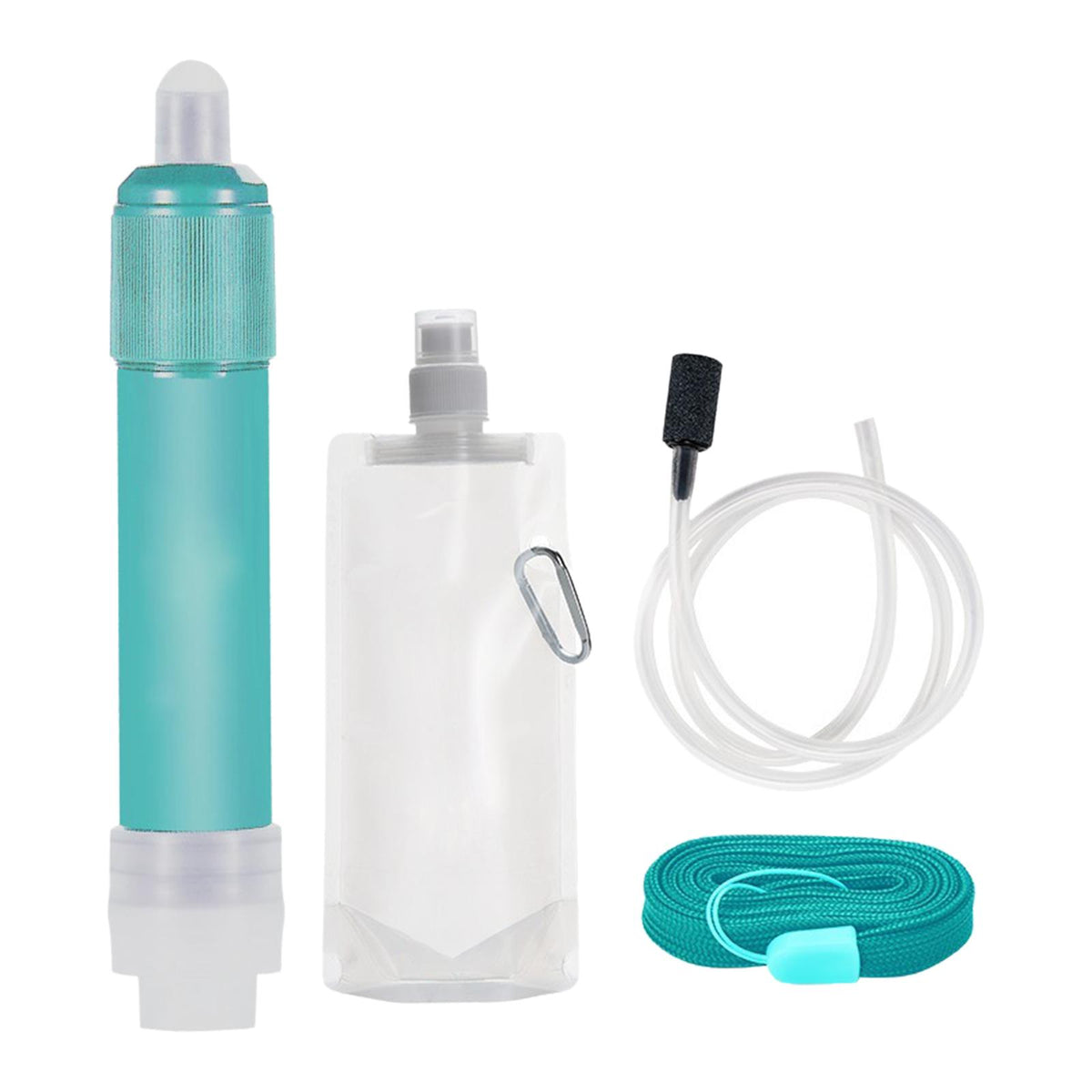 Maxbell Personal Survival Straw Water Filter 4000L for Travel Backpacking Fishing