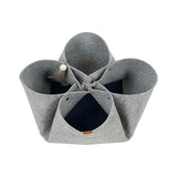 Maxbell Cat Tunnel Mat Cat House for Indoor Cats for Small Animals Puppy Rabbit Gray