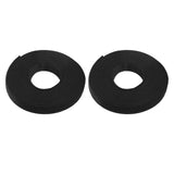 Maxbell 2x Multipurpose Cable Organizer Freely Tailor for Earphone Curtain Black