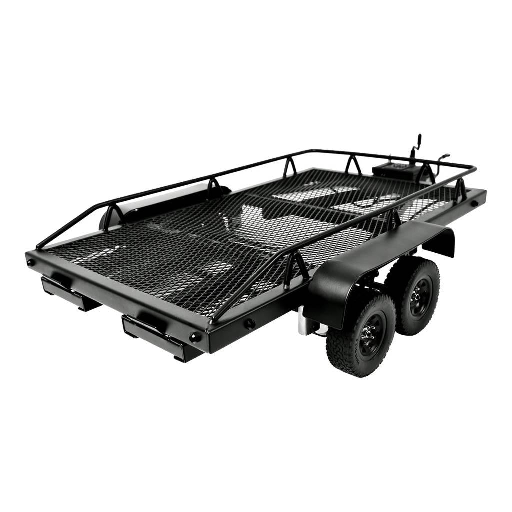 Maxbell Heavy Duty Metal Trailer for 1/10 RC Rock Crawler Accessories