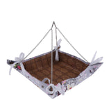 Max Small Pet Hamster Squirrel Hammock Hanging Bed Swing Mat Summer Cool 30x30cm