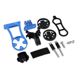 Maxbell Universal Aluminium Alloy Motorcycle Cycling Bicycle Stem Mount Holder Blue