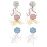 Max 6 Pieces Balloon Design Happy Birthday Cake Toppers Birthday Party Supplier
