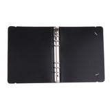 Maxbell Black Refillable Notebook Journal Binder File Folder A
