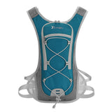 Maxbell 2L Water Backpack Hydration Pack Camping Water Bladder Bag Pouch Lake Blue