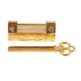 Maxbell Vintage Suitcase Luggage Cabinet Drawer Toolbox Padlock Pad Lock Golden