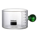 Maxbell Heat Resistant Measuring Cup Beakers Accessories for Party Baking Milk Tea Green