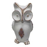 Max Owl Ornament Animal Figurine for Home Room Decoration White Owl