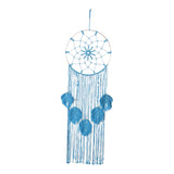 Maxbell Boho Macrame Wall Hanging Pendant Braided Tassel for Home Bedroom Party Blue