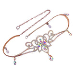 Maxbell Lady Women Waist Chain Belly Dance Belt Indian Dancing Costume 75cm