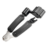 Maxbell 3 in 1 Guitar String Winder with String Cutter Universal for Ukelele Bass