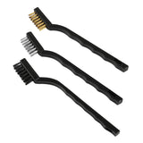 Maxbell Steel Iron Wire Brush Handle Nozzle Cleaning Hot Bed Cleaning for 3D Printer
