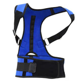 Maxbell MAGNETIC POSTURE CORRECTOR BAD BACK LUMBAR SHOULDER SUPPORT BELT BRACE L