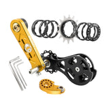 Maxbell Mountain Bike Single Speed Conversion Kit Bicycle Components Chain Tensioner 14T Gold
